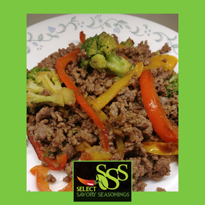 Select Savory Pepper and Beef Stir Fry