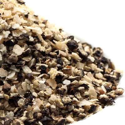 Smoked Salt w/Garlic and Pepper